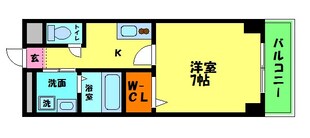 アンプルールフェールSHIBATAの物件間取画像